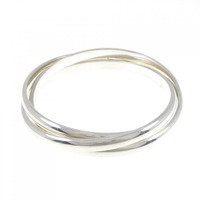 【ヴィンテージ】ティファニー 925シルバー バングル