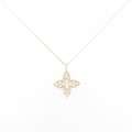 【リメイク】K18YG ダイヤモンド ネックレス 0.15CT