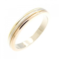 カルティエ スリーゴールドウェディング リング