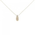 K18YG ダイヤモンド ネックレス 0.18CT