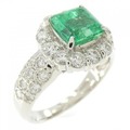 PT エメラルド リング 1.37CT