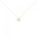 【リメイク】K18YG ダイヤモンド ネックレス 0.10CT