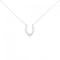 【リメイク】PT ダイヤモンド ネックレス 0.10CT