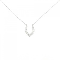 【リメイク】PT ダイヤモンド ネックレス 0.10CT
