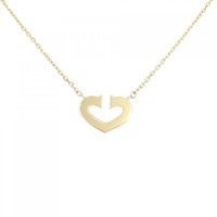 カルティエ Cハート ネックレス