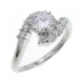 PT ダイヤモンド リング 0.427CT E SI1 Good
