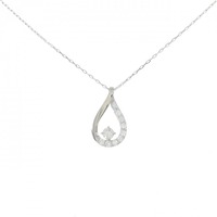 【リメイク】PT ダイヤモンド ネックレス 0.15CT