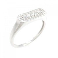 【リメイク】PT ダイヤモンド リング 0.10CT
