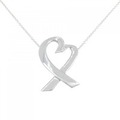 ティファニー ラビングハート ネックレス