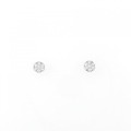 K18WG ダイヤモンド ピアス 0.22CT