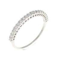 K18WG ダイヤモンド リング 0.20CT