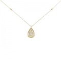 K18YG ダイヤモンド ネックレス 0.28CT