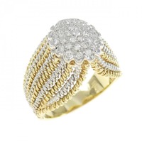 ポンテヴェキオ ダイヤモンド リング 0.30CT