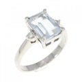 PT アクアマリン リング 1.64CT