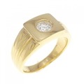 【リメイク】K18YG ダイヤモンド リング 0.512CT H SI2 Good