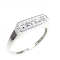 【リメイク】PT ダイヤモンド リング 0.10CT