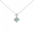 PT エメラルド ネックレス 0.39CT