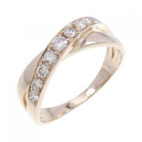 K18PG ダイヤモンド リング 0.30CT
