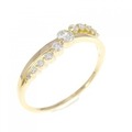 【リメイク】K18YG ダイヤモンド リング 0.20CT