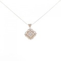 K18PG ダイヤモンド ネックレス 0.50CT