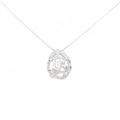 K18WG ダイヤモンド ネックレス 0.09CT