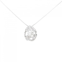 K18WG ダイヤモンド ネックレス 0.09CT
