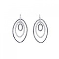 K18WG ダイヤモンド ピアス 1.24CT