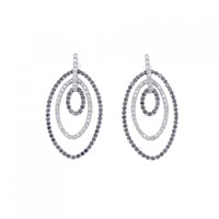 K18WG ダイヤモンド ピアス 1.24CT