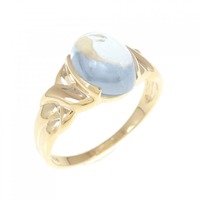 K18YG ブルートパーズ リング