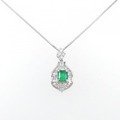 PT エメラルド ネックレス 1.32CT