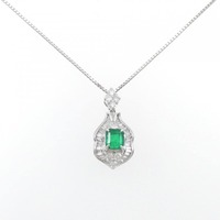 PT エメラルド ネックレス 1.32CT