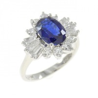 PT サファイヤ リング 1.34CT
