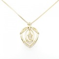 K18YG ダイヤモンド ネックレス 0.52CT