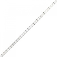 【新品】K18WG ダイヤモンド ブレスレット 3.00CT