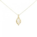 K18YG ダイヤモンド ネックレス 0.203CT