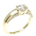 K18YG ダイヤモンド リング 0.53CT