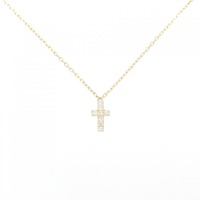 アーカー クロスパヴェ ネックレス 0.05CT