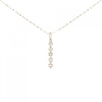 K18PG ダイヤモンド ネックレス 0.30CT