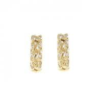 K18YG ダイヤモンド ピアス 0.10CT