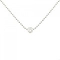 PT ダイヤモンド ネックレス 0.10CT