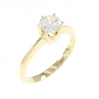 K18YG ダイヤモンド リング 0.34CT