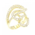 K18YG ダイヤモンド リング 1.33CT