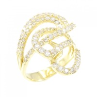 K18YG ダイヤモンド リング 1.33CT