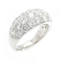 K18WG ダイヤモンド リング 2.00CT