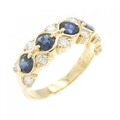 K18YG サファイヤ リング 1.02CT