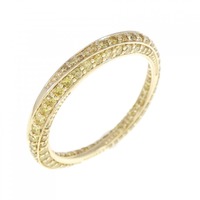 K18YG ダイヤモンド リング 1.38CT