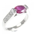 PT ルビー リング 0.98CT