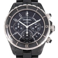 シャネル J12クロノグラフ セラミック H0940 セラミック 自動巻