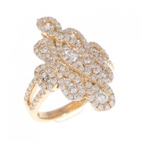 K18PG ダイヤモンド リング 1.08CT