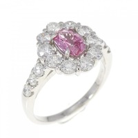 PT サファイヤ リング 0.615CT